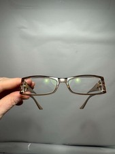 Christian Dior CD3160 DUT Shimmer Tan Gold Eyeglass Frames 54-15 130