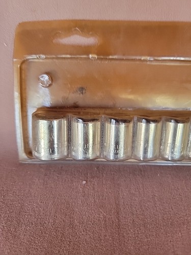 CRAFTSMAN 3/8" DRIVE 6-point NEW METRIC SOCKETS SET MADE in USA 9mm to 17mm - Picture 2 of 7