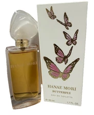 Hanae Mori Butterfly Women’s Eau de Toilette - 1.7oz  New In Box