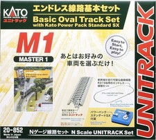 KATO 20-852 N Gauge Endless Railroad Basic Set Master 1 Model Train Rail Set New