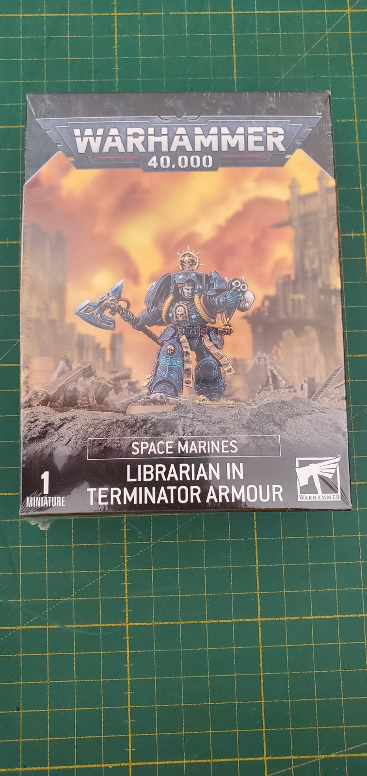Warhammer 40.000 Space Marines Librarian in Terminator Armour
