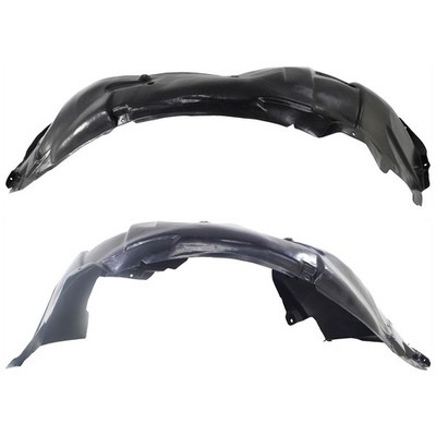 Set of 2 Fender Liners Front Driver & Passenger Side Left Right for Mustang Pair