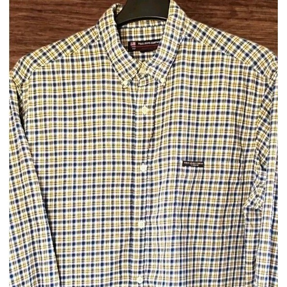 VTG Polo Jeans Co. Ralph Lauren Plaid Shirt Men