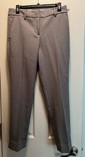 NWT Talbots Gray Hampshire Ankle Pants 109 MSRP-Size 4