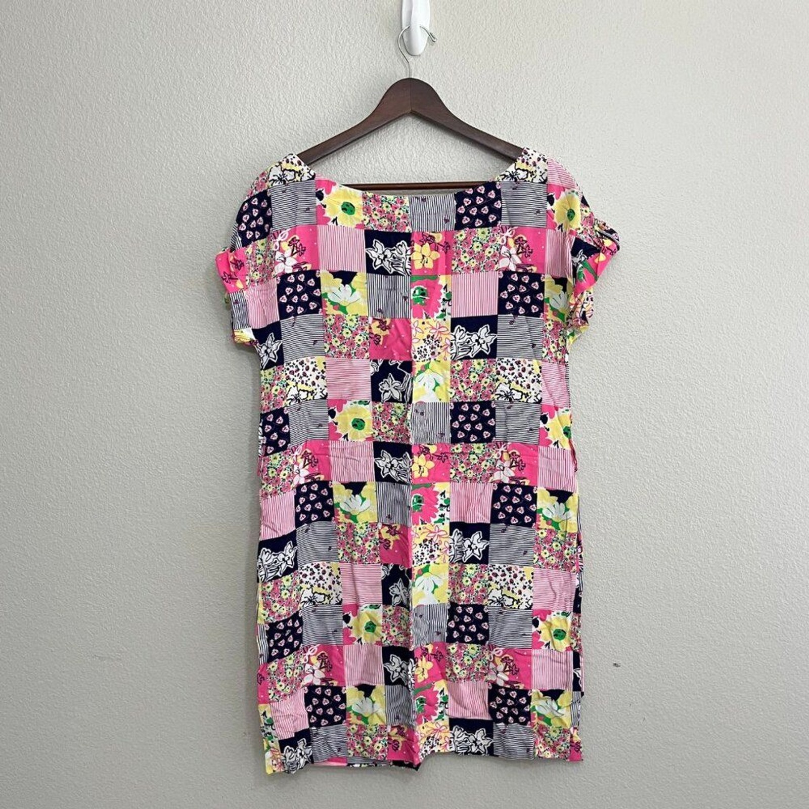 Lilly Pulitzer Rae Patchwork Mini Shift Dress Siz… - image 5