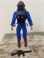 BIG JIM MATTEL AGENT SPATIAL THUNDER BLUE LOOSE RÉF 7290 AVEC ACCESSOIRES 1984 !