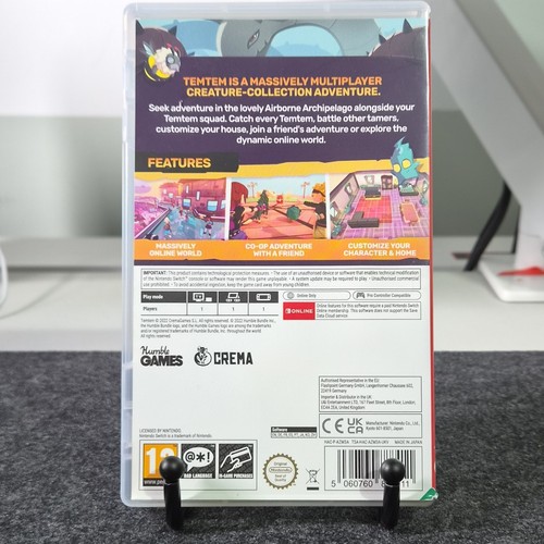 Temtem Nintendo Switch PAL (2022) PEGI 12 Humble Games - Picture 2 of 3