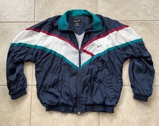 Vintage 90s PIERRE CARDIN Zip Windbreaker Warm-up Track Jacket Colorblock Men L