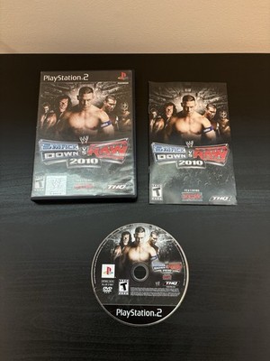 WWE SmackDown vs. Raw 2010 Featuring ECW (Sony PlayStation 2, 2009) CIB