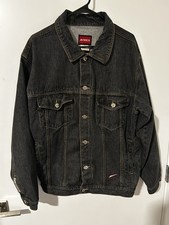 Vintage 90s Avirex Denim Jacket Size Large
