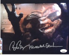 Bob Bergen signed 8x10 Photo Gremlins Voice JSA Authentication