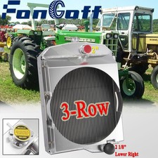 For Oliver 1550 1555 1600 1655 1650 Tractor Radiator 3 Row #163273a,163342as Usa