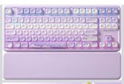 YUNZII B87 Wireless Mechanical Keyboard - Cocoa Cream V2 - TKL - Purple
