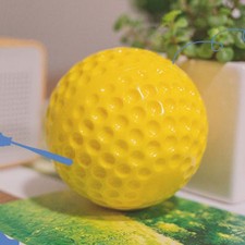 Hitting Baseballs Baseball Pitching Machines Ball PU Yellow 7.2cm/2.8in