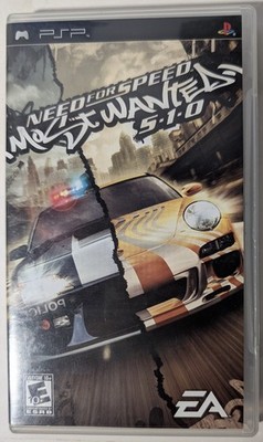 Need for Speed: Most Wanted 5-1-0 PSP PlayStation Portable Tested & Working