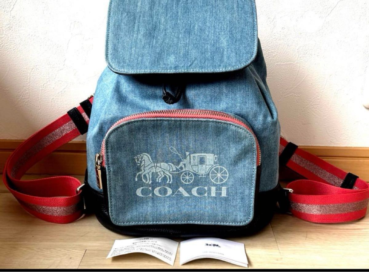 COACH Backpack Denim