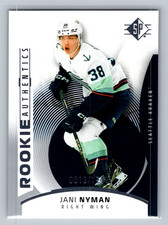 Jani Nyman 2025-26 Upper Deck SP Hockey Rookie Authentics /1749 #112