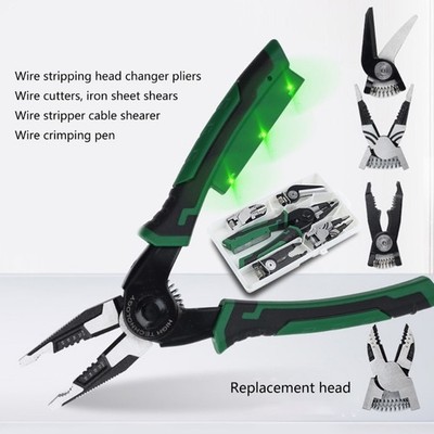 6 In 1 Cable Cutter Tool Integrated Voltage Detector For Safe Electrical Repairs