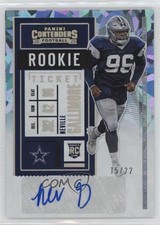 2020 Contenders Rookie Cracked Ice Ticket 15/22 Neville Gallimore #175 Auto 14ma