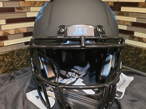 Trevor Lawrence Autographed Full Sized Black Eclipse Helmet With Bag Jaguars - Picture 9 of 12