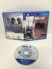 Detroit Become Human Sony PlayStation 4 PS4 NTSC-U/C M 2018 NO MANUAL DISC ONLY