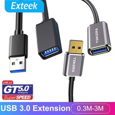 SuperSpeed USB 3.0 Male to Female Data Cable Extension Cord For Laptop PC Camera
