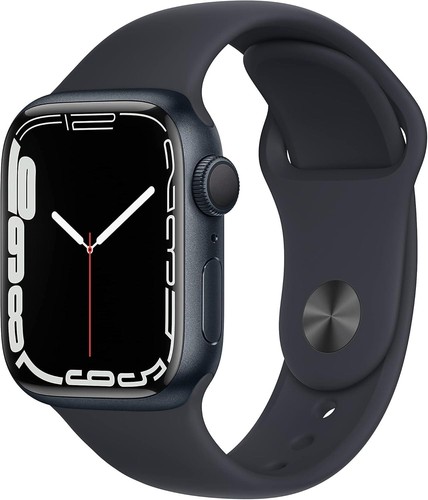 Apple Watch Series 7 - Aluminium - 45MM - Midnight Black - GPS - A2474 - 第 1/9 張圖片