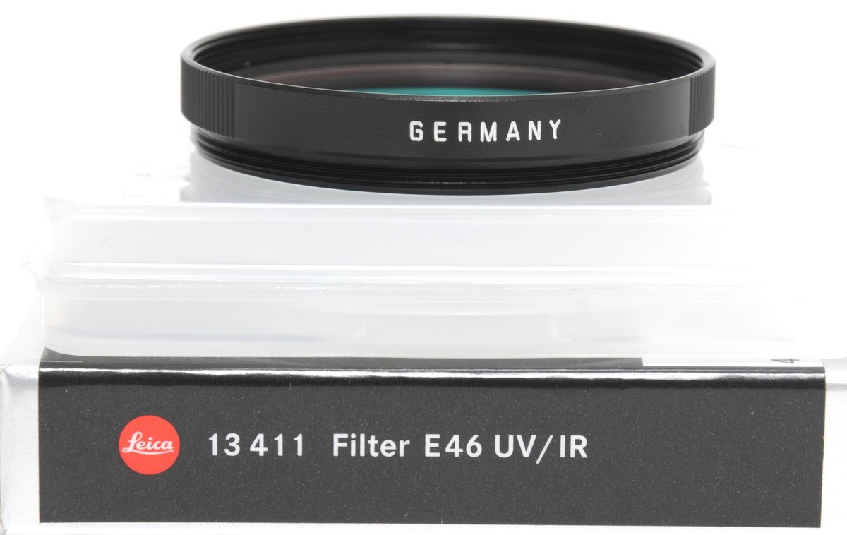 LEICA フィルター E46 UV/IR 13411 black 【公式通販】