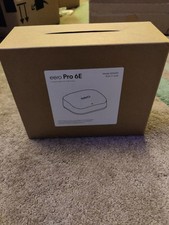 Eero Pro 6e Power supply bundle with ethernet cable and locked 6e pro unit
