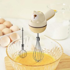 Electric Hand Mixer Kitchen Gadget Electric Milk Frother Comfortable Grip Whisk