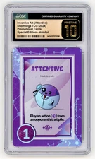 💎 2024 DOOMLINGS ATTENTIVE, EXCLUSIVE PROMO CARD, CGC 10 PRISTINE, TOP POP 💎