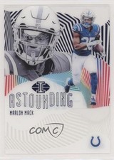 2019 Panini Illusions Astounding Blue 38/299 Marlon Mack #AST-MM 0w8
