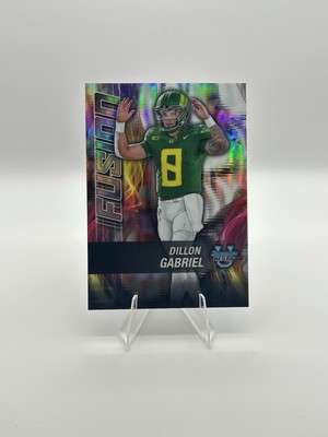 2024 Bowman Best University Dillon Gabriel/Tez Johnson Fusion Case Hit SSP MIF-4