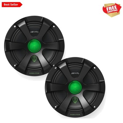 600W Max Car Speakers - Left and Right Pair for Audiophile Listening