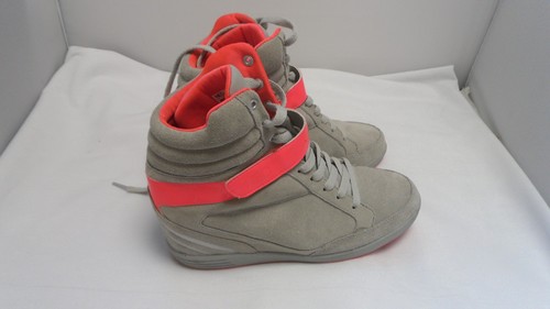 Adidas Neo Hightops Suede Trainer Size 6 - Picture 3 of 12