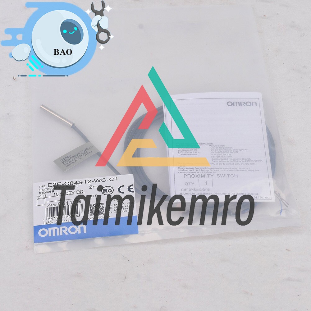 1PCS NEW IN BOX Omron Proximity Switch E2E-C04S12-WC-C1