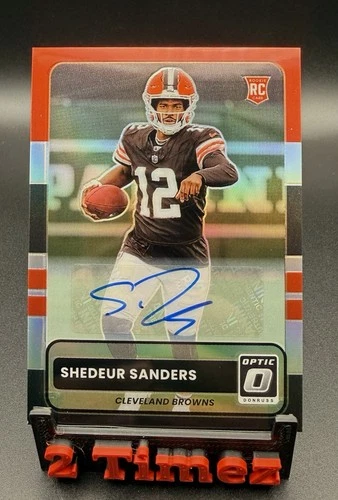 2025 Donruss Optic Shedeur Sanders Base (RAW)