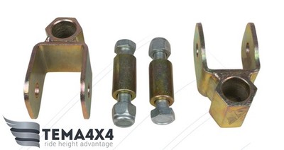 Tema4x4 50mm Rear Shock Extenders for Toyota Sienna Alphard Estima Previa