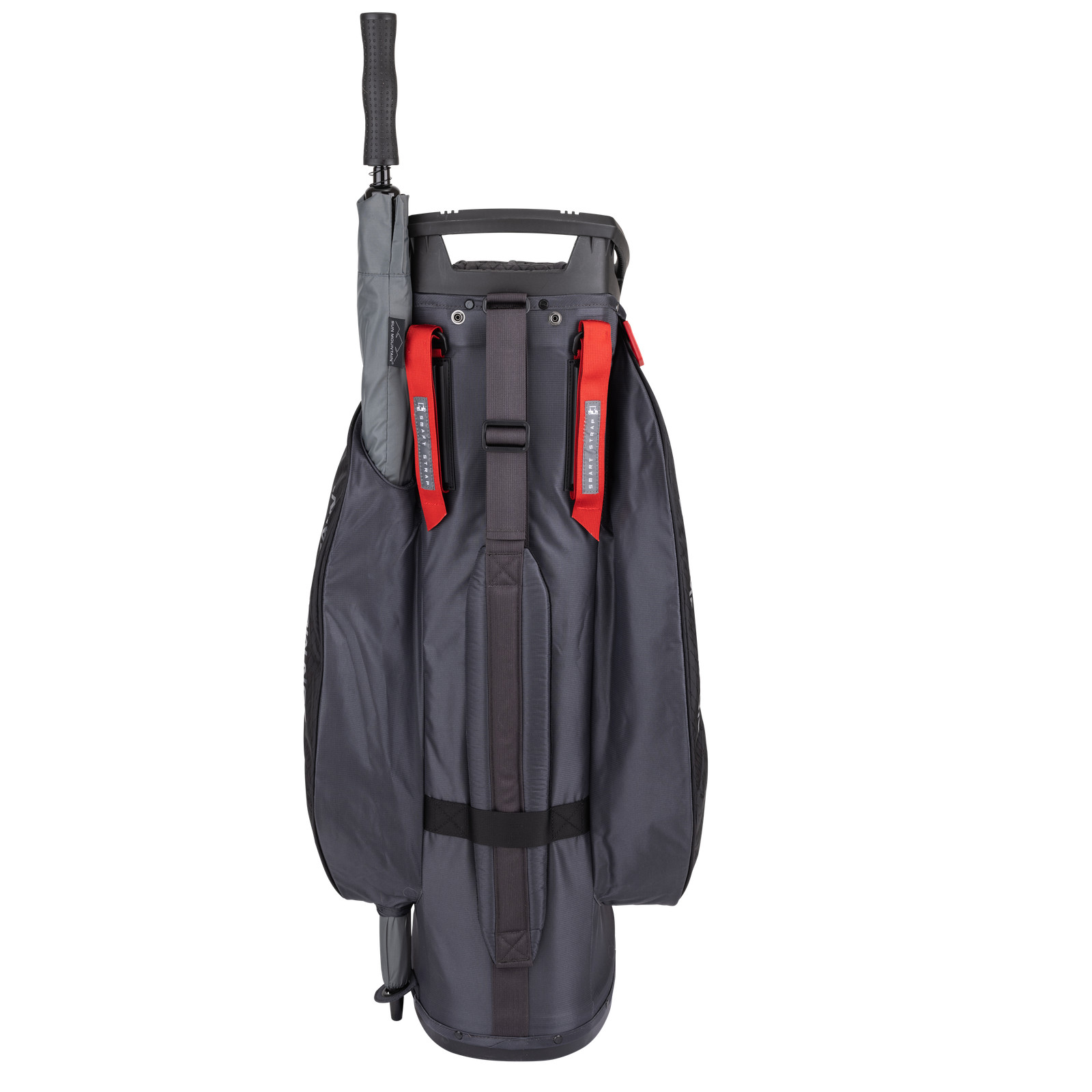 Sun Mountain 2025 C130 Cart Bag, Men's, Steel/Black/Red