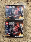 LEGO Star Wars 75194 First Order TIE Fighter Microfighters Building Set x 2