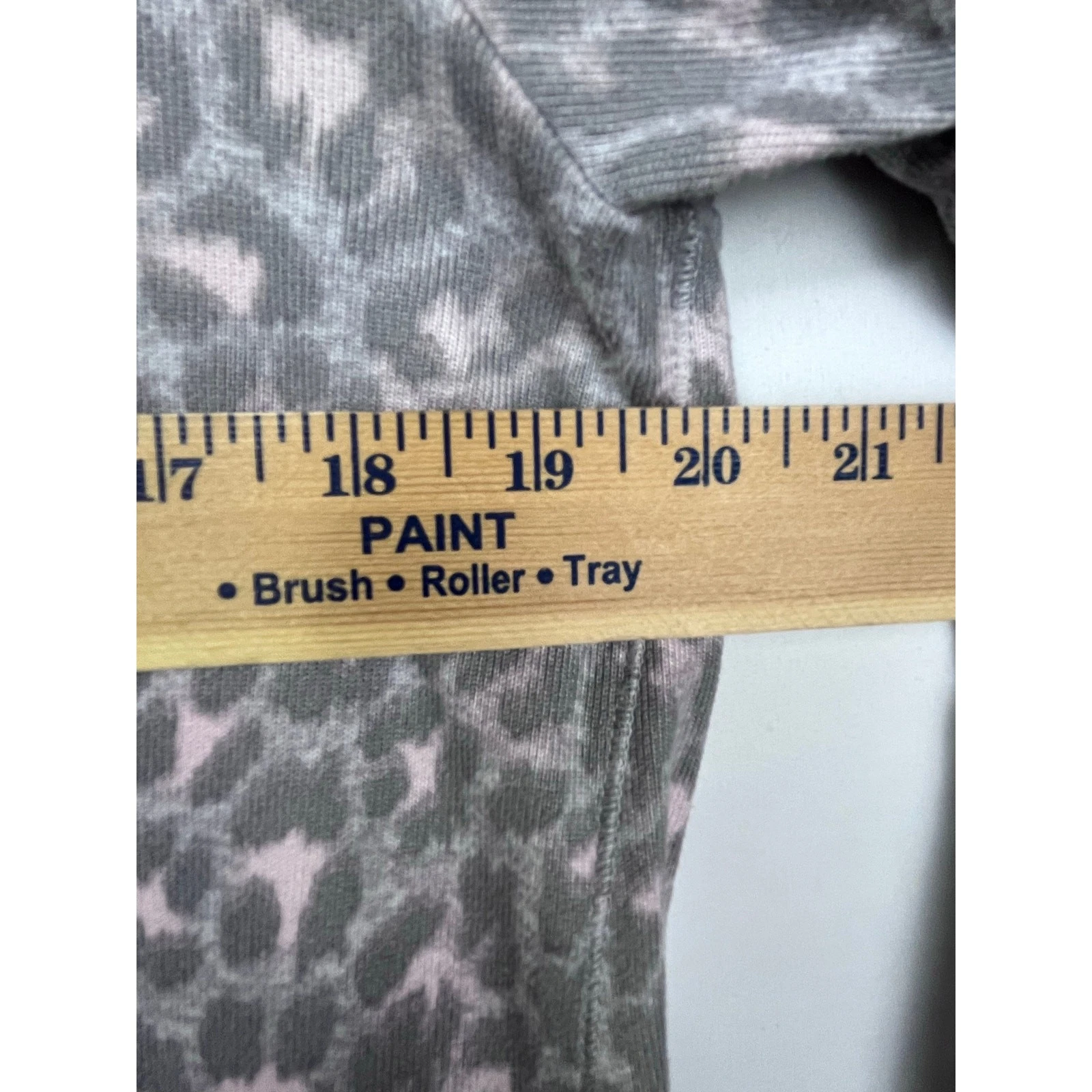 Abito donna Kate Spade Med rosa grigio stampa leopardata manica lunga in maglia