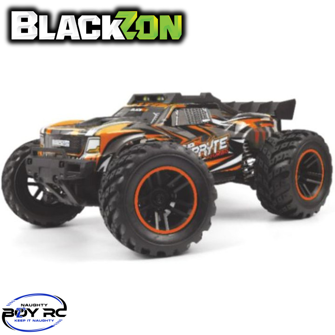 BlackZon Spryte MT Turbo 1/20 4WD Monster Truck Orange RTR Brushless RC Car