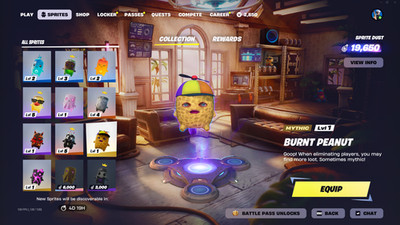 Fortnite Burnt Peanut Sprite