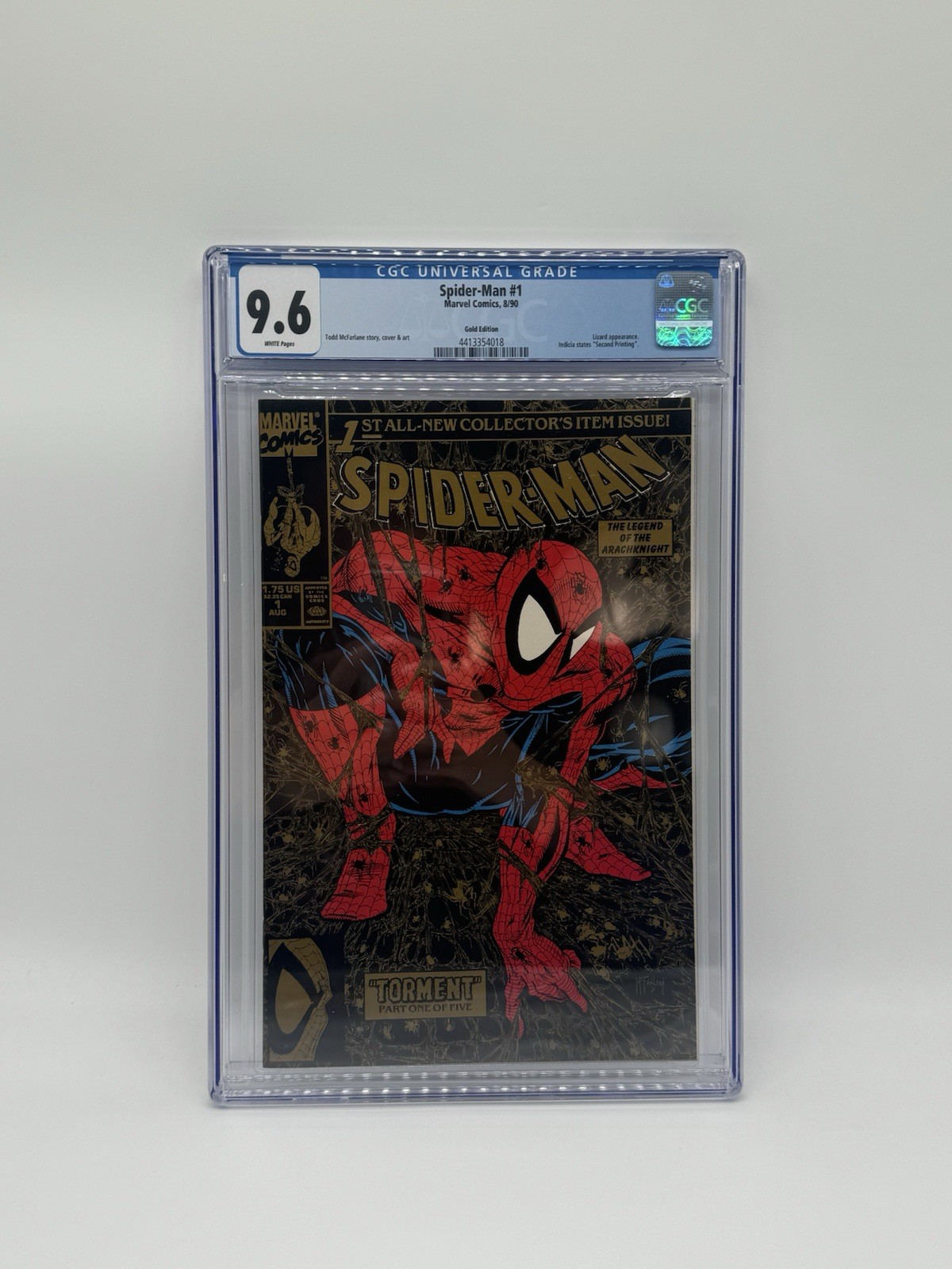 Spider-Man #1 (2nd Printing Gold Edition) Value - GoCollect
