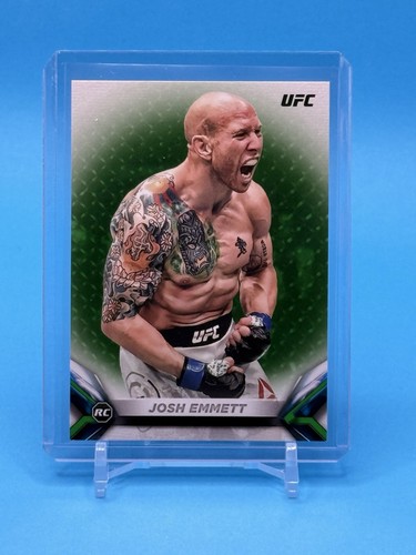 2018 Topps UFC Knockout JOSH EMMETT Green Parallel Rookie #88/199 - RC
