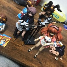 The Melancholy of Haruhi Suzumiya Yuki Nagato Mikuru Asahina Action Figures Set
