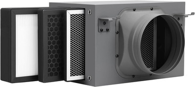 6-Inch HEPA & Carbon Air Filter Box for Clean Fresh Air Intake