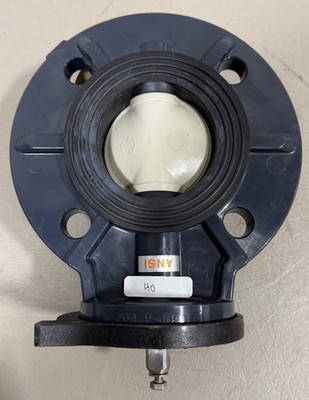 Asahi/America 3'' Type-57 Butterfly Valve PVC Body PP Disc EPDM Seals ANSI 150