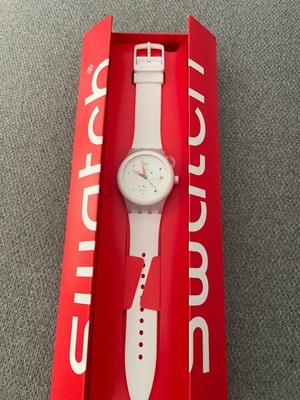 Swatch Armbanduhr  Automatic Sistem White (SUTW 400)