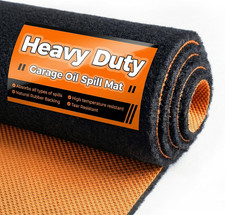 Heavy Duty Oil Spill Mat, Garage Floor Mat for under Car, 64" X 32", Waterproof